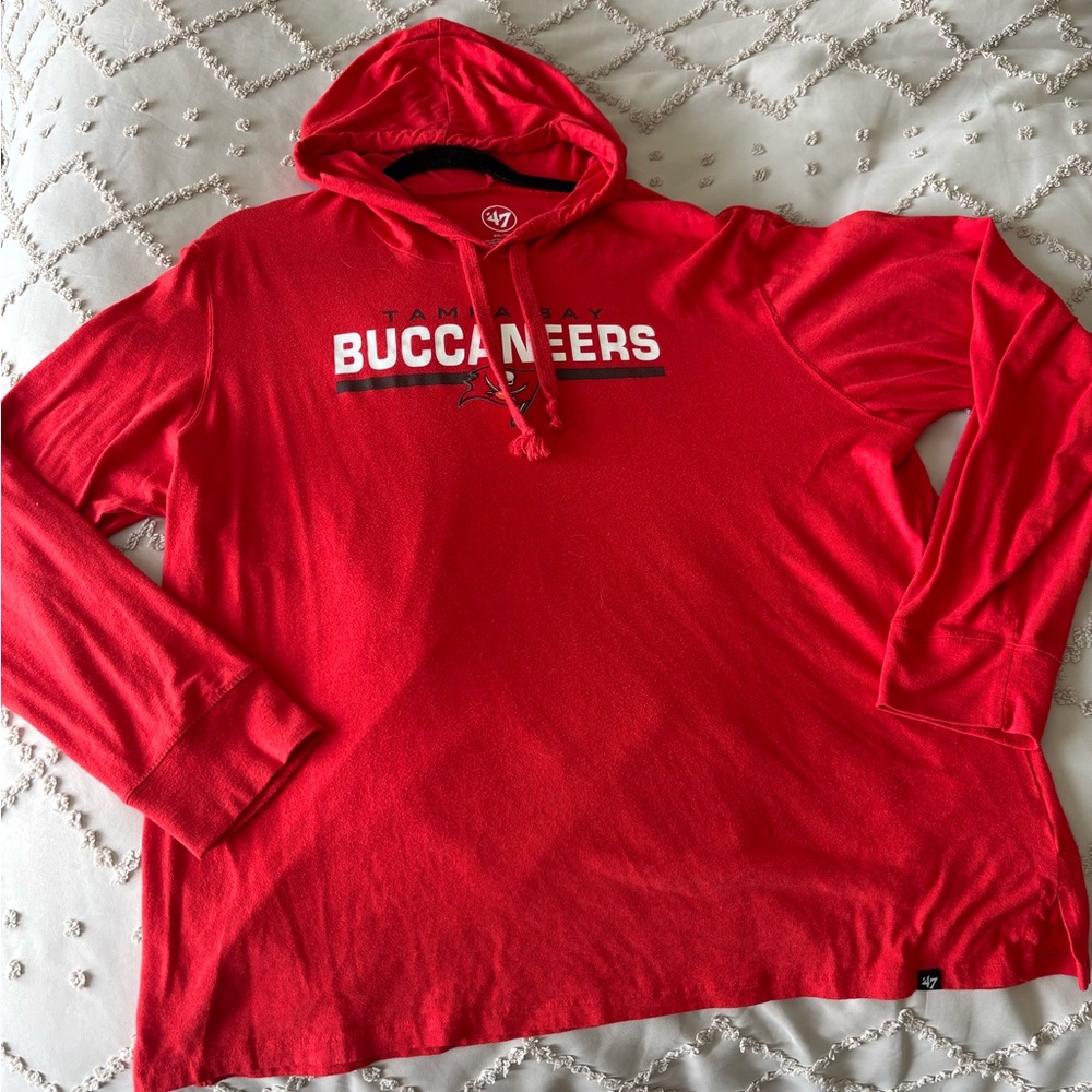47 Red Buccaneers Sweater Pullover